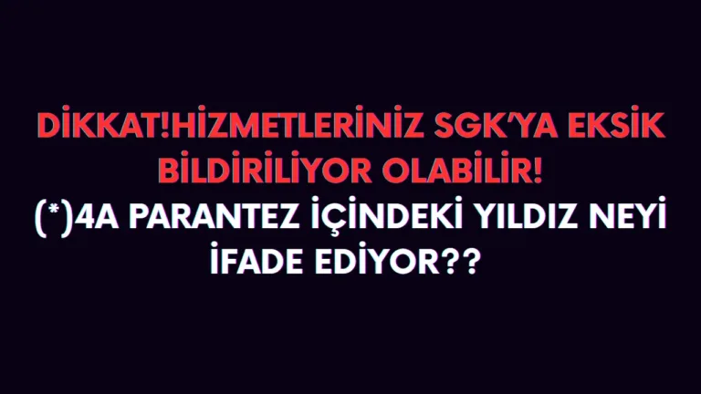 4a'nın önündeki yıldız