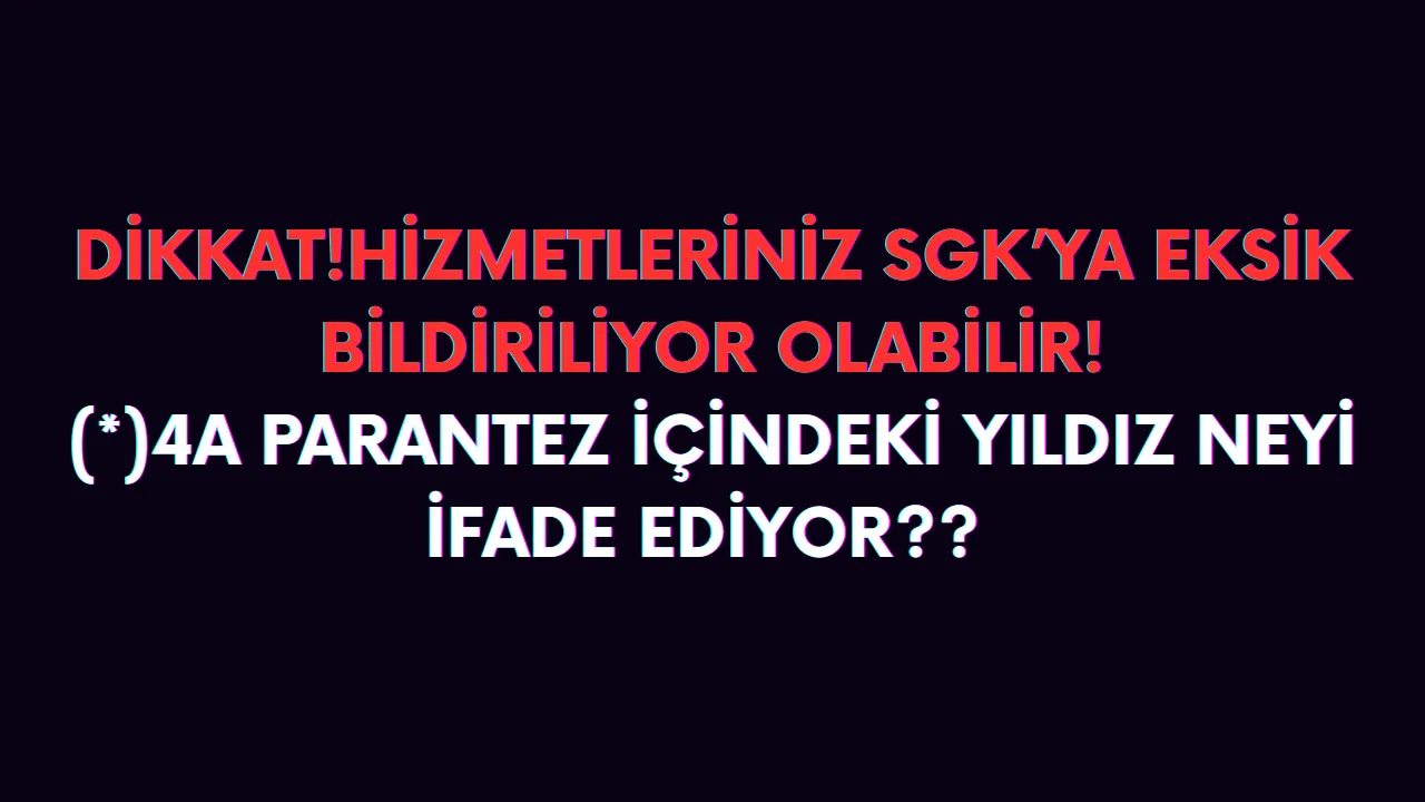 4a'nın önündeki yıldız