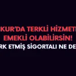 Terk koduyla durdurulan süre ne demek