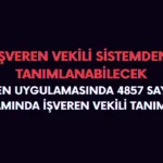 SGK işveren vekili tanımlama