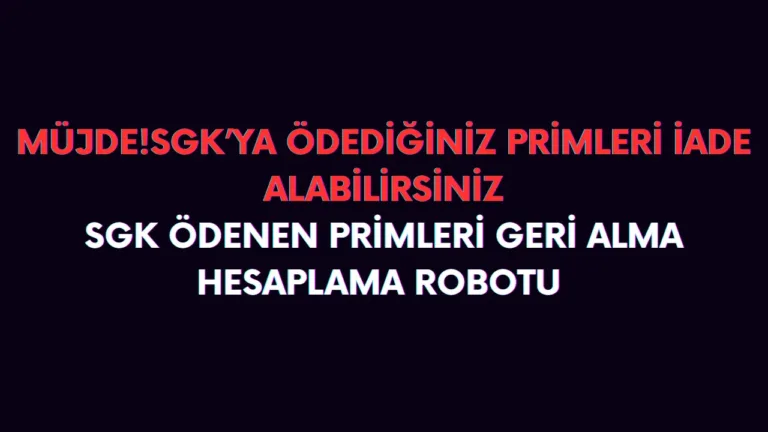 Emekli olmak istemiyorum paramı alabilirmiyim