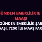 5400 gün emeklilik maaşı ne kadar